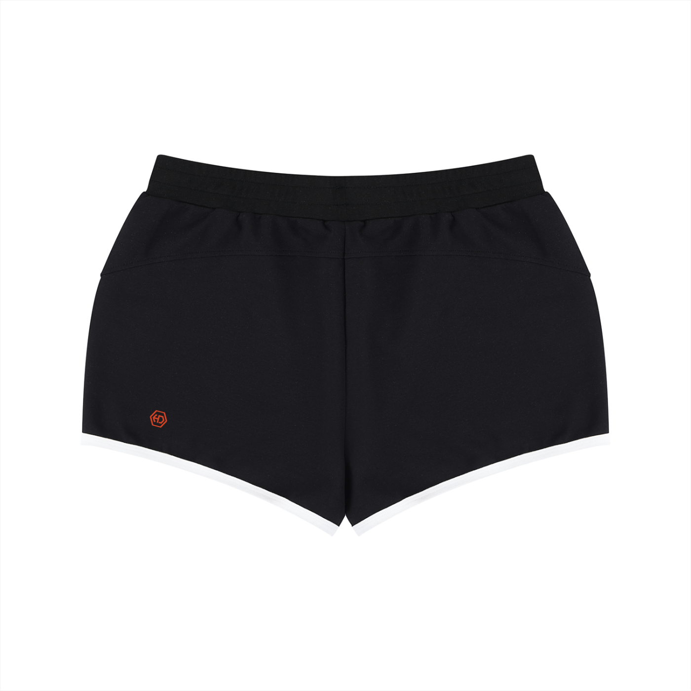 Women's Retro Contrast Binding Shorts