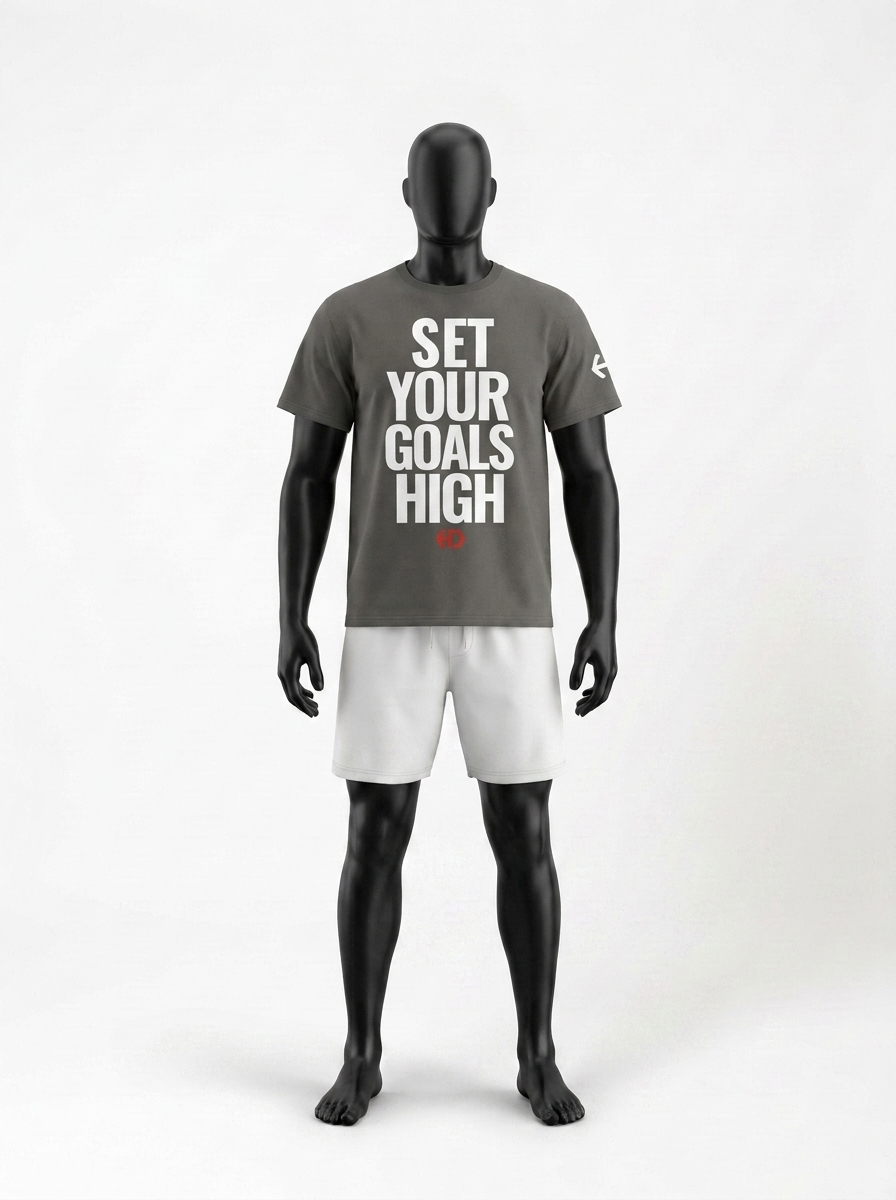 Keep Goals High Graphic Tee